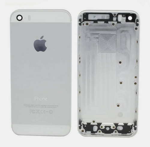 Корпус для IPhone 5S серебро ( оригинал)