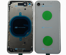 Корпус для IPhone 8 серебристый (оригинал)