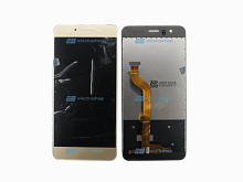 Модуль-дисплей для Huawei Honor 8 золотой (ОРИГИНАЛ LCD)