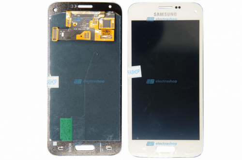 Модуль-дисплей Samsung Galaxy S5 mini (SM-G800H/SM-G800F/SM-G800DS) белый (ОРИГИНАЛ)