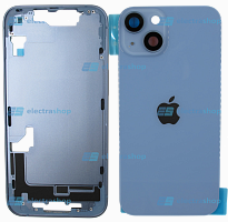 Корпус для IPhone 14 синий (оригинал)