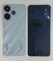 Задняя крышка для Xiaomi Redmi 13 4g голубая