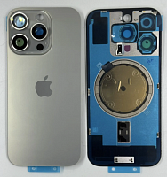 Задняя крышка для IPhone 16 Pro Natural Titanium (Оригинал)