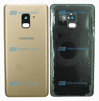 Задняя крышка Samsung Galaxy A8 (2018) SM-A530F/SM-A530DS золотая