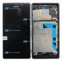 Модуль-дисплей Sony Xperia Z3 L55T/D6603 с рамкой бронза ( ОРИГИНАЛ)
