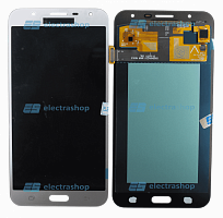Модуль-дисплей Samsung Galaxy J7 Neo SM-J701 серебро (AMOLED COPY)