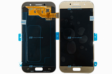 Модуль-дисплей Samsung Galaxy A5 (2017) SM-A520F золотой (Оригинал)