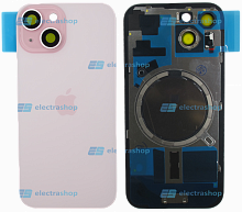 Задняя крышка для IPhone 15 розовая (Оригинал)