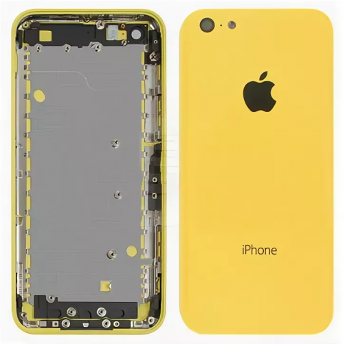 Корпус для IPhone 5C желтый ( оригинал)