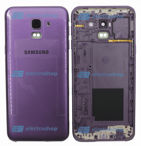 Задняя крышка Samsung Galaxy J6 (2018) SM-J600 фиолетовая