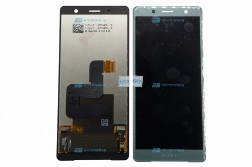 Модуль-дисплей Sony Xperia XZ2 Compact (H8324/H8314) белое серебро
