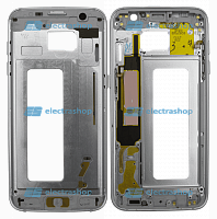 Средняя часть корпуса для Samsung Galaxy S7 EDGE (SM-G935F/SM-G935H/SM-G935DS) черная