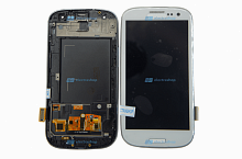 Модуль-дисплей Samsung Galaxy S3 (GT-I9300) белый с рамкой (TFT COPY) 