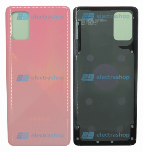 Задняя крышка Samsung Galaxy A71 (SM-A715F/FN/DS) розовая