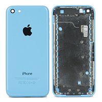 Корпус для IPhone 5C голубой ( оригинал)