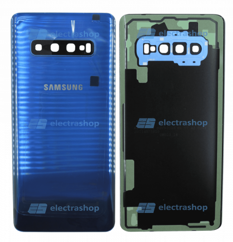 Задняя крышка Samsung Galaxy S10 (SM-G973F/SM-G973DS) синяя