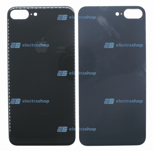 Задняя крышка для IPhone 8 Plus черная (Оригинал)