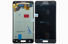 Модуль-дисплей Samsung Galaxy Alpha (SM-G850F/SM-G850DS) черный (ОРИГИНАЛ)