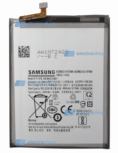 Аккумулятор/батарея для Samsung Galaxy A22/A31/A32 SM-A225/A315/A325 (EB-BA315ABY) Orig