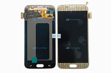 Модуль-дисплей Samsung Galaxy S6 (SM-G920F/SM-G920H/SM-G920DS) золотой (ОРИГИНАЛ)