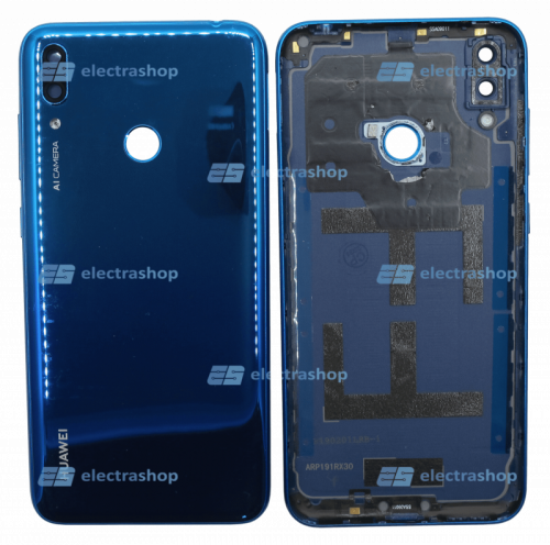 Задняя крышка для Huawei Y7 (2019) синяя