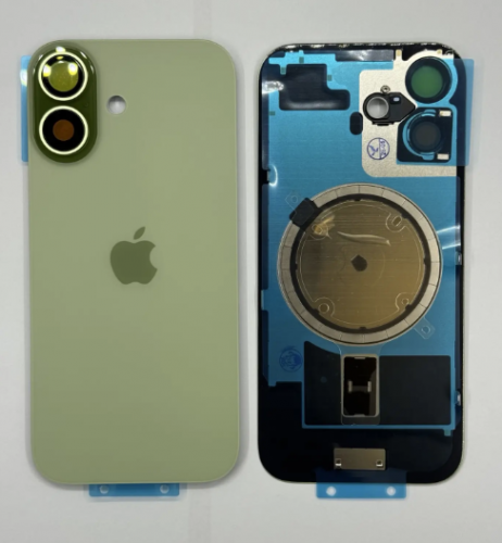 Задняя крышка для IPhone 17 зеленый (Оригинал)