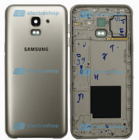 Задняя крышка Samsung Galaxy J6 (2018) SM-J600 серая