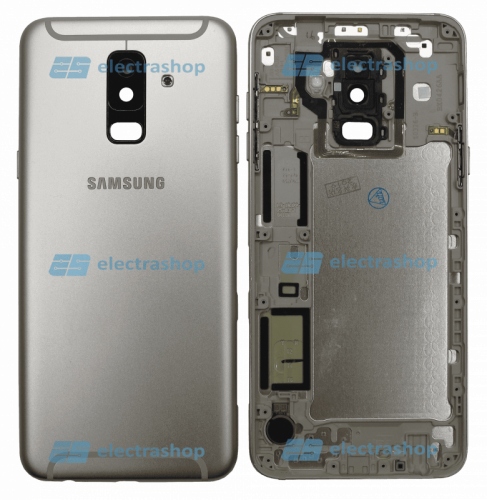 Задняя крышка Samsung Galaxy A6 Plus (2018) SM-A605F/A605DS серая
