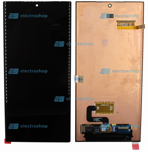 Модуль-дисплей Samsung Galaxy S23 Ultra (SM‑S918B/DS) черный (ОРИГИНАЛ)
