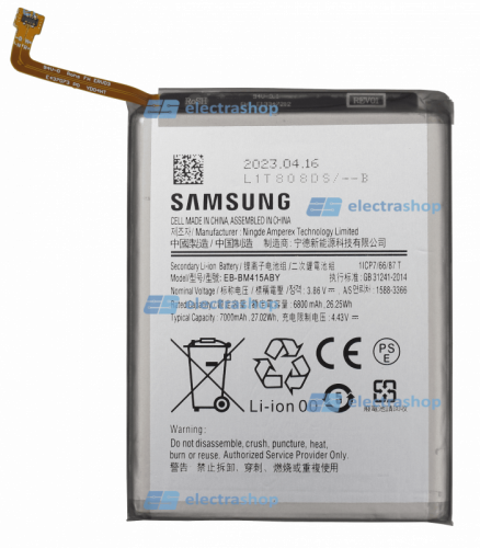 Аккумулятор/батарея для Samsung Galaxy M41/M51/M415/M515 (EB-BM415ABY) Orig