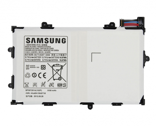 Аккумулятор/батарея для Samsung Galaxy Tab 7.7 GT-P6800 (SP397281A)