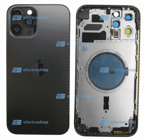 Корпус для IPhone 12 Pro Max графитовый (оригинал)