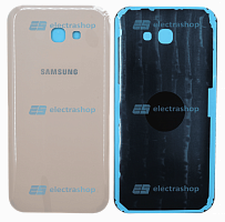 Задняя крышка Samsung Galaxy A7 (2017) SM-A720F розовая
