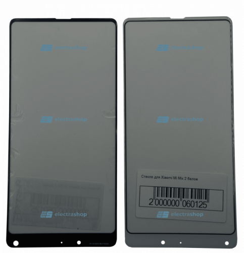 Стекло для дисплея Xiaomi Mi Mix 2 белое