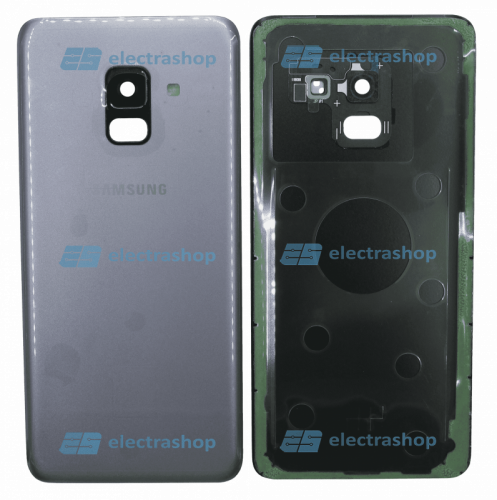 Задняя крышка Samsung Galaxy A8 (2018) SM-A530F/SM-A530DS серая