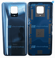 Задняя крышка для Xiaomi Redmi Note 9 Pro/Redmi Note 9S синяя