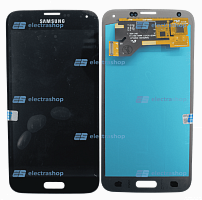 Модуль-дисплей Samsung Galaxy S5 (SM-G900H/SM-G900F/SM-G900DS) черный (AMOLED COPY)