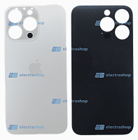 Задняя крышка для IPhone 13 Pro Max серебристая (оригинал)