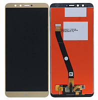 Модуль-дисплей для Huawei Y9 (2018) золотой