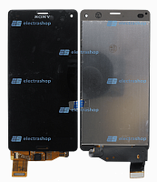 Модуль-дисплей Sony Xperia Z3 Compact/Z3 mini (D5803/5833/M55w) черный (ОРИГИНАЛ)