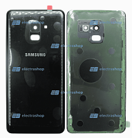 Задняя крышка Samsung Galaxy A8 Plus (2018) SM-A730F/SM-A730DS черная