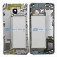 Средняя часть корпуса для Samsung Galaxy A3 (2016) SM-A310F серебро