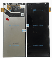 Модуль-дисплей Sony Xperia 10 Plus (I4213) черный (ОРИГИНАЛ)