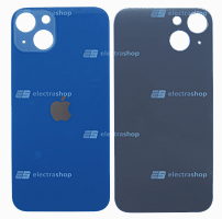 Задняя крышка для IPhone 13 синяя (оригинал)