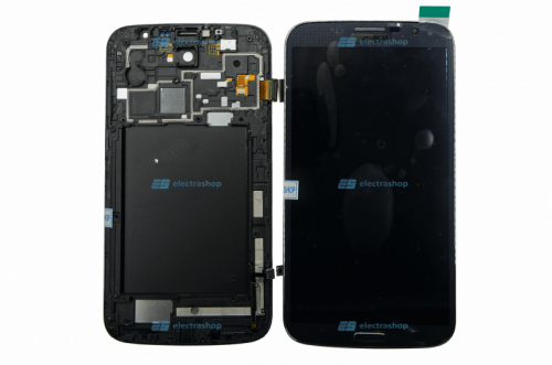 Модуль-дисплей Samsung Mega 6.3 (GT-I9200/9205) темно - синий (в сборе) (ОРИГИНАЛ)