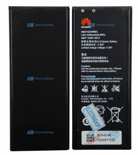 Аккумулятор/батарея для Huawei Honor 3c/Ascend G730/G740/HB4742A0RBC