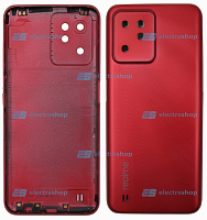 Задняя крышка для Realme C31 красная