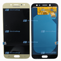 Модуль-дисплей Samsung Galaxy J7 (2017) SM-J730 золотой (TFT COPY)