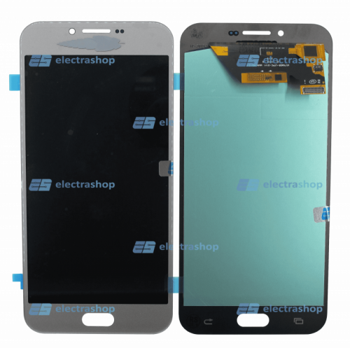 Модуль-дисплей Samsung Galaxy A8 (2016) SM-A810F/SM-A810DS серебристый (AMOLED COPY)