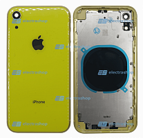 Корпус для IPhone Xr желтый (оригинал)